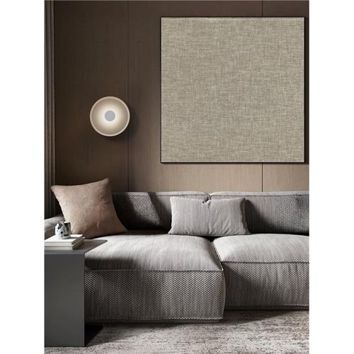 Sandy White Steel, Aluminium & Acrylic L