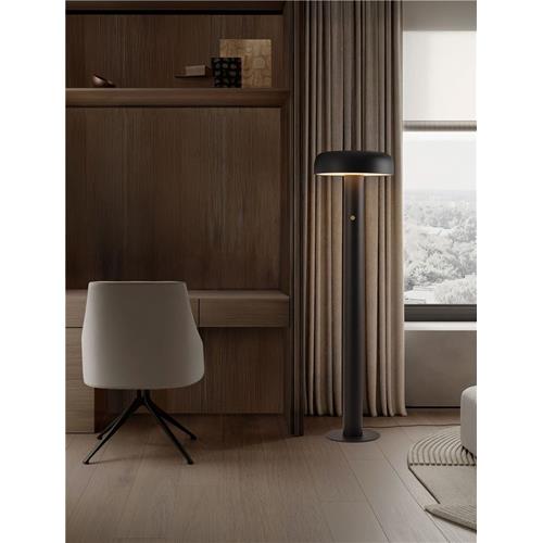 Dimmable Switch Sandy Black Steel, Alumi