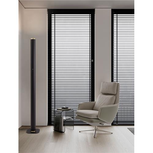 Touch Dimmable Sandy Black Steel, Alumin