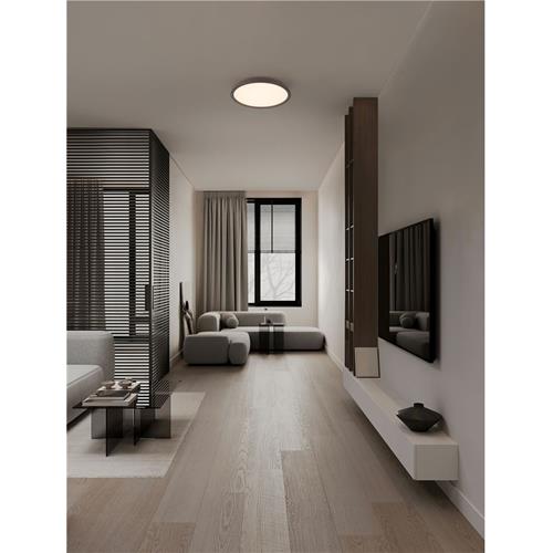 Triac Dimmable Brown Steel, Aluminium &