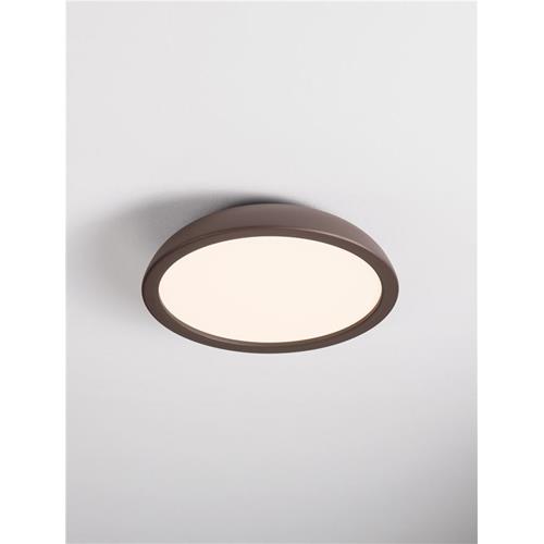 Triac Dimmable Brown Steel, Aluminium &