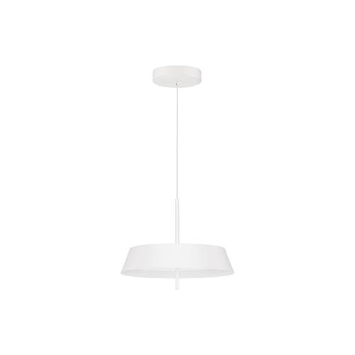 Triac Dimmable Matt White Steel, Alumini