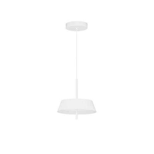 Triac Dimmable Matt White Steel, Alumini