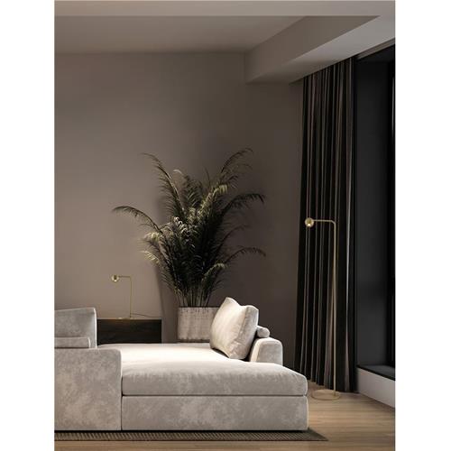 Gold Aluminium & Steel LED 6Watt 220-240