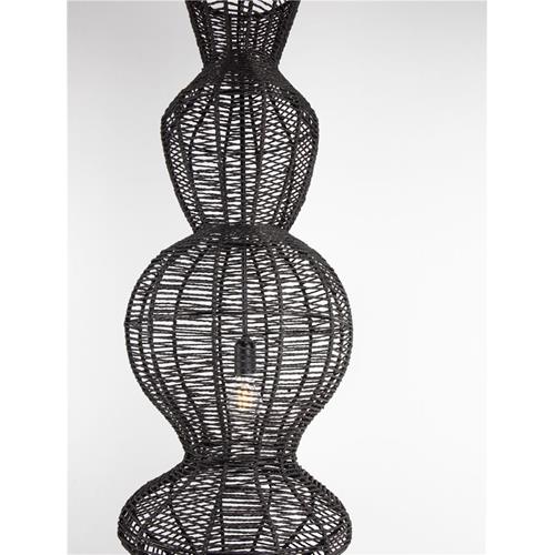 Black Rope  Sandy Black Steel Base &  Bl