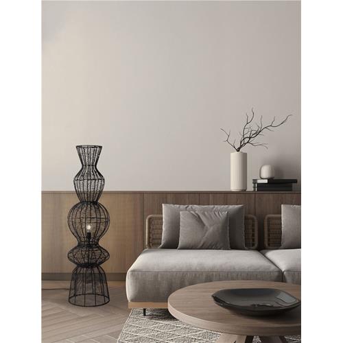 Black Rope  Sandy Black Steel Base &  Bl