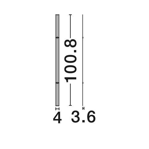 LED Module Aluminium White   25W 3000K 1