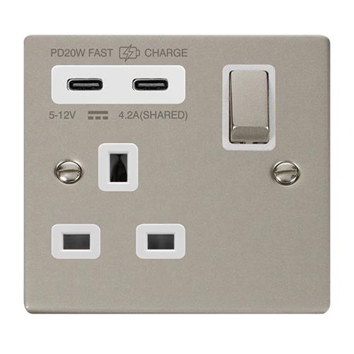 13A 1G C USB VPPN WH