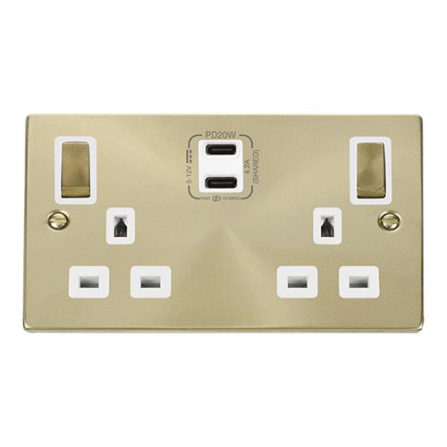 13A 2G C USB VPSB WH