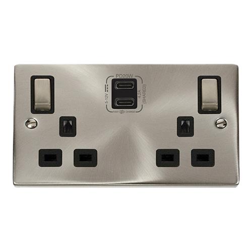 13A 2G C USB VPSC BK