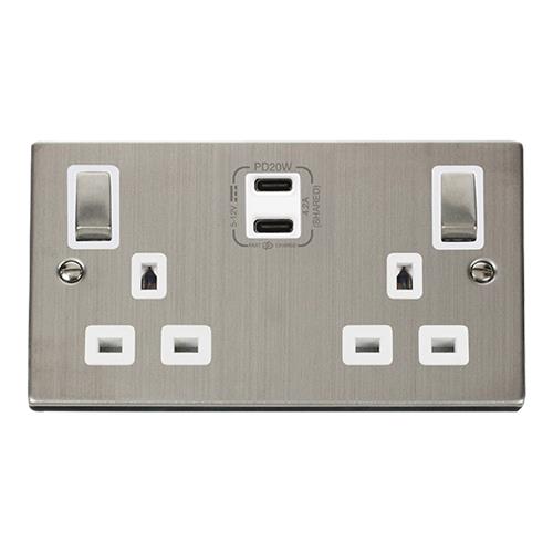 13A 2G C USB VPSS WH