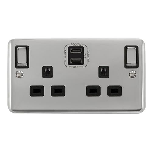 13A 2G C USB DPCH BK