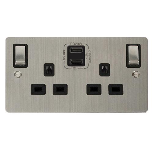 13A 2G C USB FPSS BK