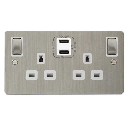 13A 2G C USB FPSS WH