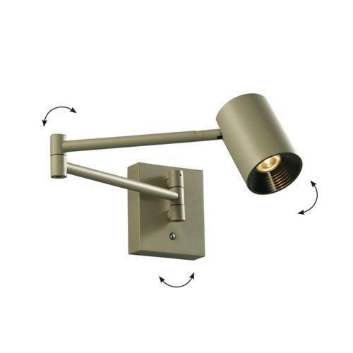 Wall Light  Adjustable Olive Green  Meli
