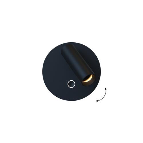 Wall Light Black Nevada