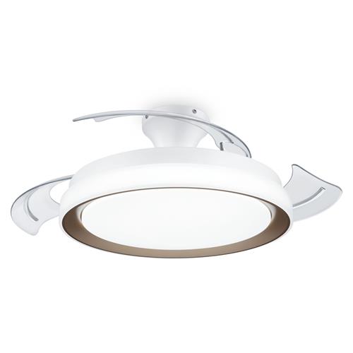 BLISS DC FAN CEILING 28W+35W TW GOLD