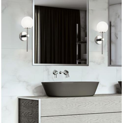 Wall Light  Chrome H:340 Victoria