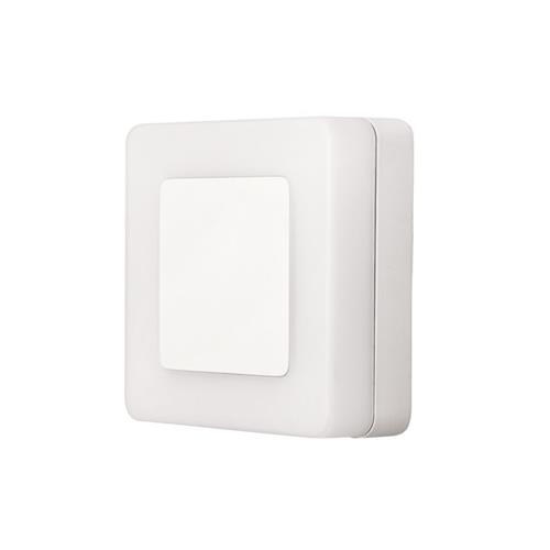 Sandy White Aluminium & Acrylic LED 9 Wa