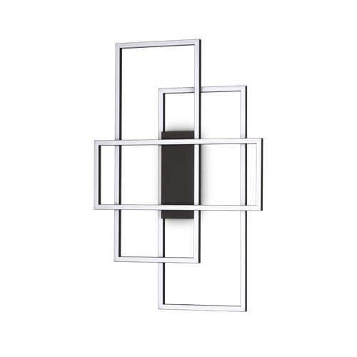 FRAME PL RETTANGOLO NERO 3000K