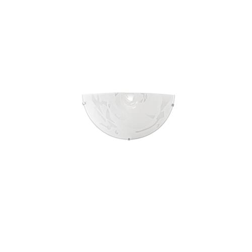 APPLIQUE ALABASTRO BIANCA 1XE27 30X9X15C