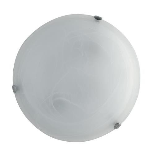 PLAFONIERA DUNA BIANCA 2XE27 40X40X11CM