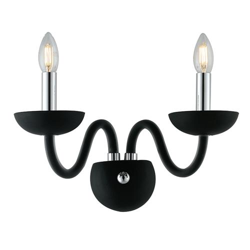 APPLIQUE ALFIERE NERO/CROMO 2XE14 12X23X
