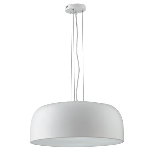 SOSPENSIONE BISTROT BIANCA 4XE27 52X52X2