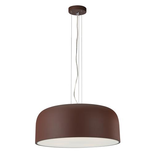 SOSPENSIONE BISTROT CORTEN 4XE27 52X52X2