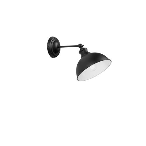 APPLIQUE CHARLESTON NERA 1XE27 20X27,5X2