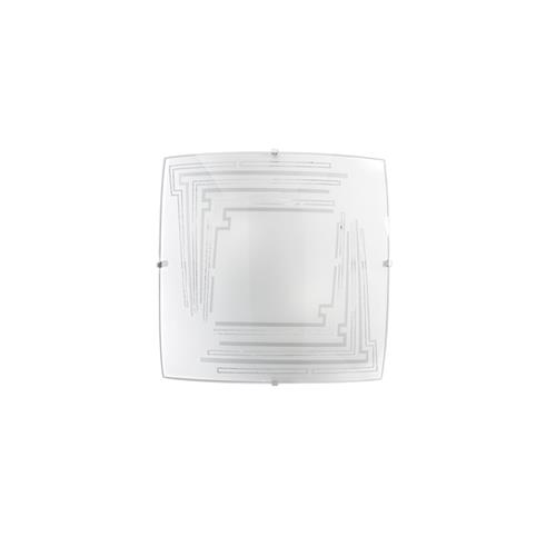PLAFONIERA CONCEPT BIANCA 2XE27 30X9,7X3