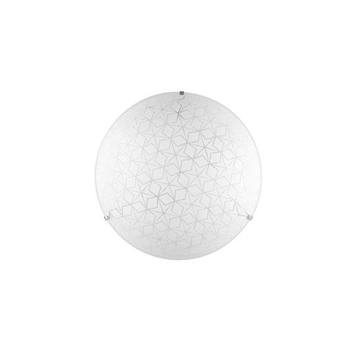 PLAFONIERA ESAGRAM BIANCA 2XE27 30X30X9,
