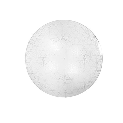 PLAFONIERA ESAGRAM BIANCA 4XE27 50X50X13