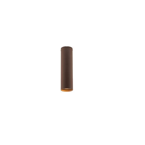 PLAFONIERA FLUKE TONDA CORTEN 1XGU10 5,5