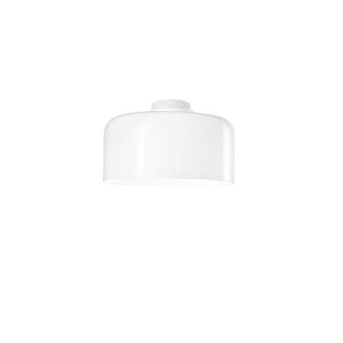 PLAFONIERA GIBUS BIANCA 1XE27 30X30X23CM