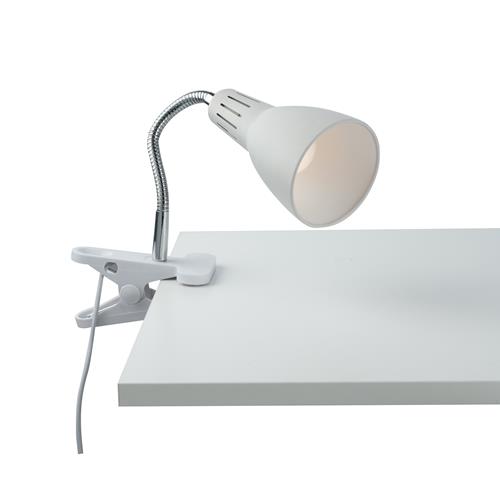 LAMPADA LOGIKO BIANCA CON PINZA 1XE14 11