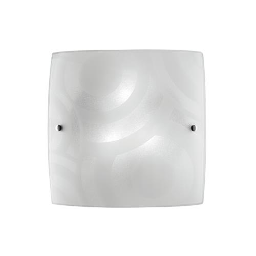 PLAFONIERA MIRO' BIANCA 3XE27 40X9,7X40C