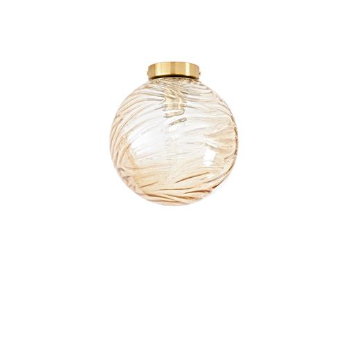 PLAFONIERA NEREIDE CHAMPAGNE 1XE27 25X25