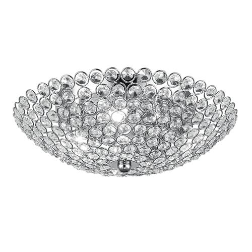 PLAFONIERA PLANET CROMO 4XG9 32X32X11CM