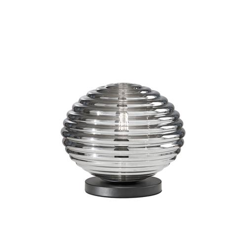 LUMETTO RIPPLE NERO 1XE27 32X32X28CM