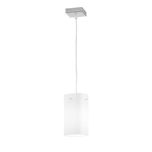 SOSPENSIONE SQUARE BIANCA 1XE27 10X10X23