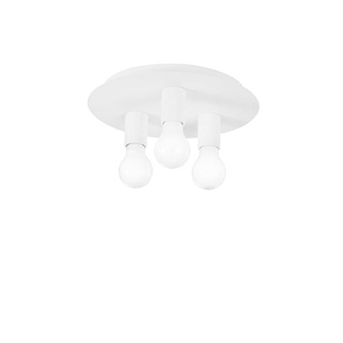 PLAFONIERA STRIKE BIANCA 3XE27 30X30X86C