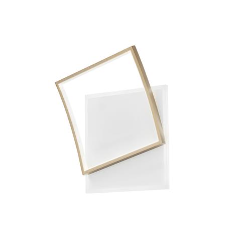 PLAFONIERA LED AYRTON QUADRATA ORO 42W 5