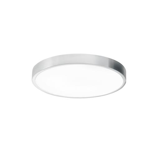 PLAFONIERA LED DOMO CROMO TONDA 24W 2700