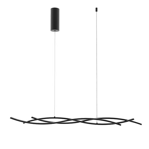 SOSPENSIONE LED KINETIC NERA 40W 5100LM