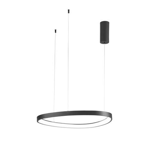 SOSPENSIONE LED KLAPTON NERA 58W 8360LM
