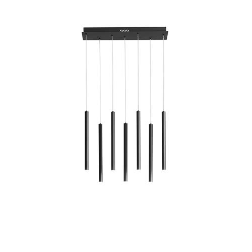 SOSPENSIONE LED PYPE NERA 35W 3290LM CCT
