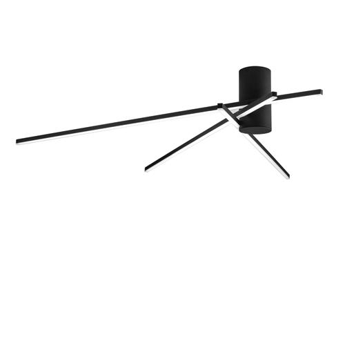 PLAFONIERA LED SHANGHAI NERA 27W 3750LM