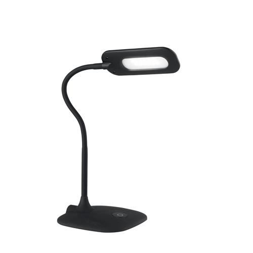 LAMPADA DA LETTURA LED DARWIN NERA CON B
