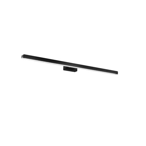 APPLIQUE LED LANCER NERO FISSAGGIO PARET